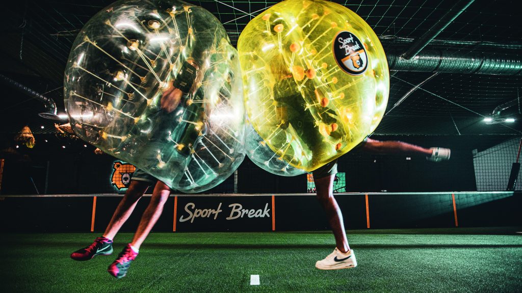 Explorez Sport Break à Baillargues : 2 000 m² d’activités connectées mêlant sport, fun et technologie pour des sensations inédites.